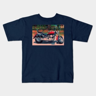 Classic motorcycle Kids T-Shirt